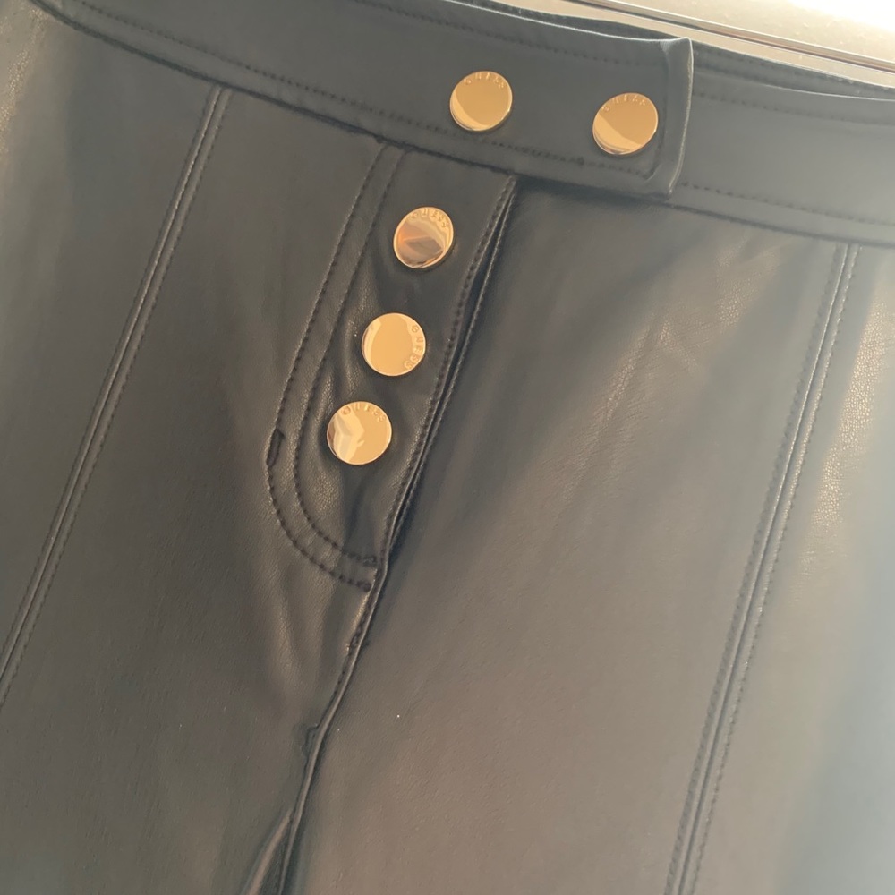Guess leather pants